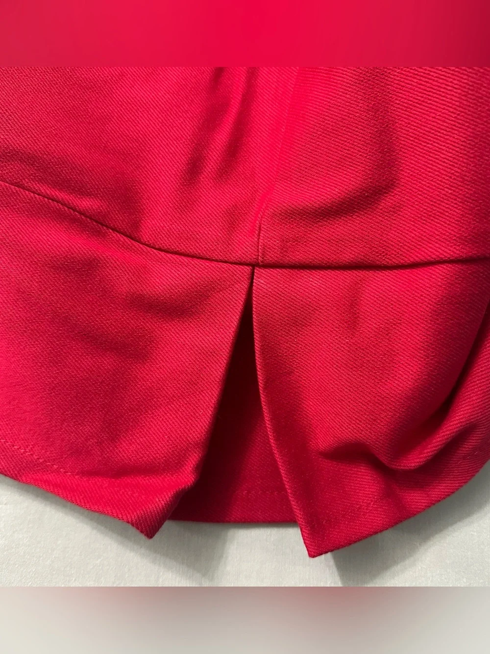 IKEA EKTORP BROMMA Footstool Cover Slipcover Ottoman Idemo Red 100% Cotton